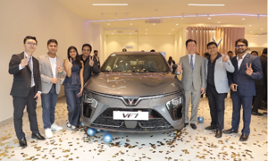 VinFast VF 7 wins 'Design of the Year' award in India