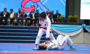 A routine helps Vietnam win women's ju-jitsu duo bronze at SEA Games 33