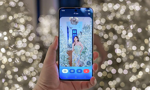 Christmas check-ins with the Galaxy A56 5G