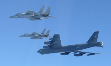 US-Japan display strength amid tensions with China