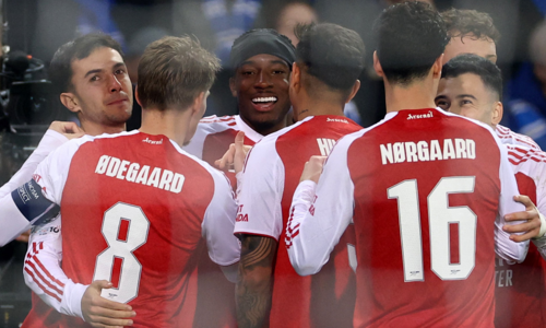 Arsenal maintains perfect champions league record