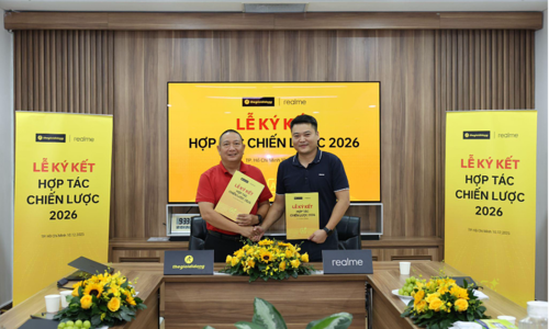 Realme and The Gioi Di Dong sign strategic partnership