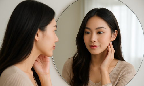 Signs of magnesium deficiency often seen on the face, eyes