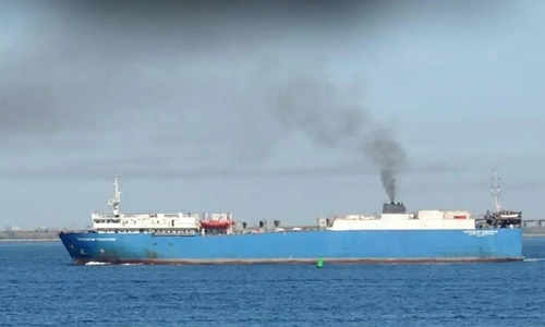 Ukraine claims attack on two Russian ships transporting military equipment