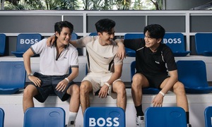 Actors from 'Mua Do' showcase dynamic style in Boss attire