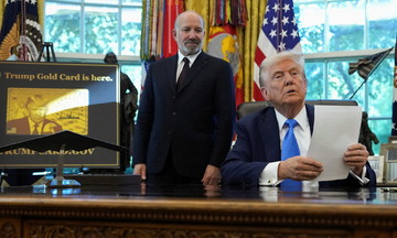 President Trump's million-dollar gold card residency program