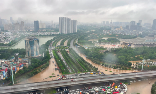 Hanoi allocates nearly 5,600 billion VND for urgent anti-flooding projects
