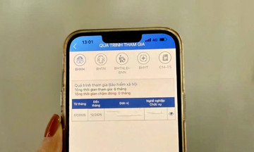 Concern over missing social insurance contribution time on VssID