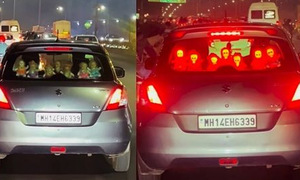 Driver uses 'spooky' dolls to 'scare' following drivers