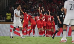 Four consecutive shocks for Indonesian football