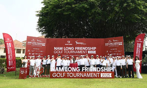 Nam Long organizes golf tournament to raise scholarship funds for students