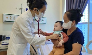 When does a child with influenza A need a medical examination?