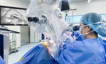 Why does otitis media cause hearing loss?