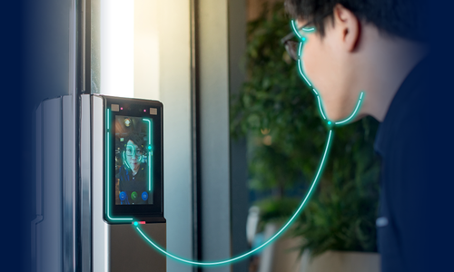 Officials use paper masks to clock in for colleagues