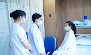 Stomach cancer with lymph node metastasis