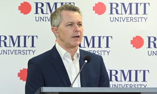 RMIT University welcomes Australian education minister