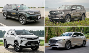 D-segment high-riding vehicle market share in November - Ford Everest's exclusive playground