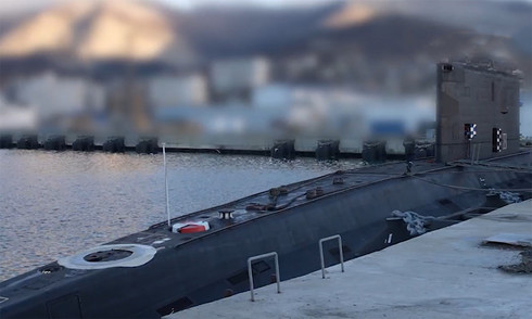 Russia releases close-up video of submarine after Ukrainian attack