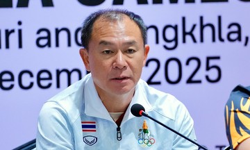 Thai coach holds press conference before Vietnam clash in SEA Games 33 final