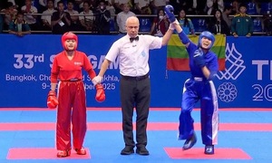 Thuy Giang achieves dominant victory in kickboxing final