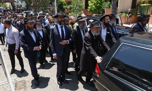 Hundreds bid farewell to rabbi killed in Australia shooting