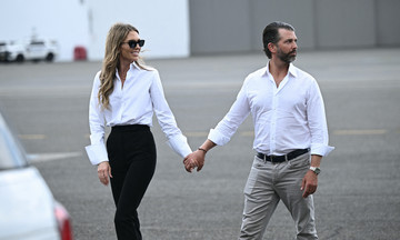 Trump's eldest son engaged at the White House