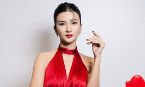 The elegant style of actress Kim Tuyen
