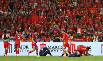 U22 Vietnam's overwhelming joy at Rajamangala