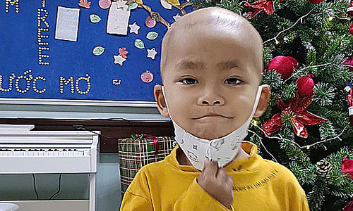 Stem cell transplant saves three-year-old boy with metastatic cancer