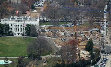Judge allows trump to continue white house ballroom construction