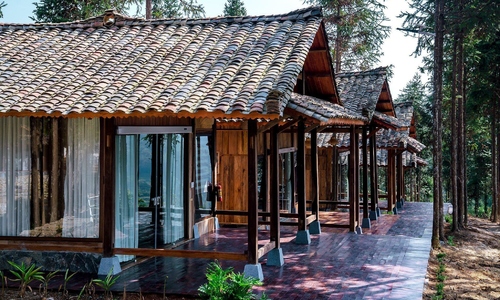 A retreat amidst the Sa Moc hill at Balana Ha Giang