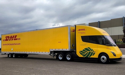 DHL adds Tesla Semi electric trucks to California fleet