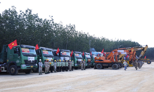 Groundbreaking begins for two industrial parks totaling 2,000 hectares near Long Thanh airport