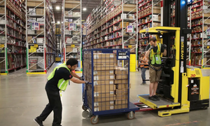 Amazon reduces emissions at grocery fulfillment centers