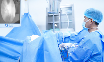 Prostate three times normal size compresses urethra