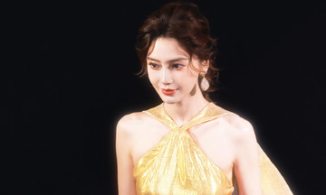 Angelababy returns to red carpet after two-year 'ban'