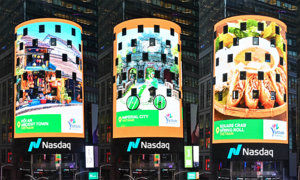 Grab promotes Vietnamese tourism in Times Square