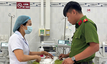 Newborn buried in rubber plantation adopted