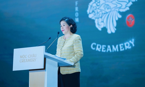 Moc Chau Creamery milk brand launched