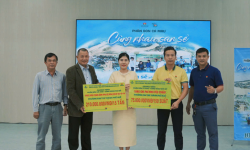 Ca Mau Fertilizer supports Hue residents in flood recovery