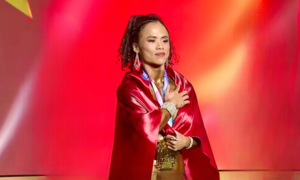 Nguyen Thi Kim Dung - bodybuilding