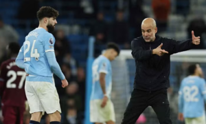 Guardiola frustrated despite dominant man city win
