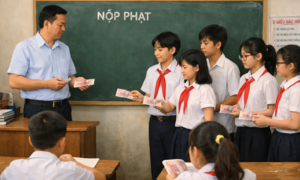 Teacher fines students for not sleeping before 9 PM