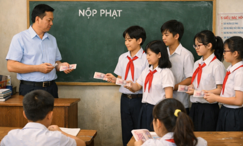 Teacher fines students for not sleeping before 9 PM