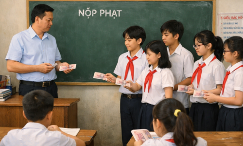 Teacher fines students for not sleeping before 9 PM