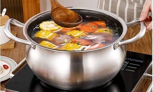 Mistakes when leaving food in stainless steel pots for too long