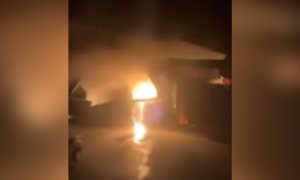 Ukraine posts video of operative 'arson attack on two Russian Su-30 fighter jets'