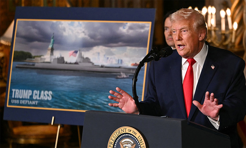 United States unable to build Trump-class warships within next five years