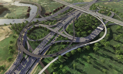 Proposal for a 60-meter-wide road connecting Cat Lai Port to Ring Road 3