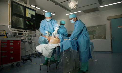 Man rescued after heart attack on offshore oil rig